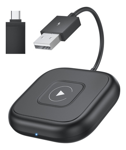 Adaptador Coche Inalámbrico Carplay Para iPhone Plug & Play