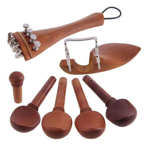 Jujube Juego De Accesorios Para Violín 4/4 Chinrest +
