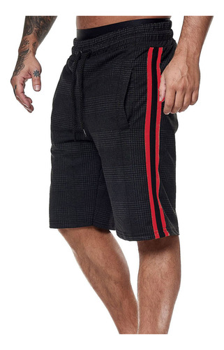 Pantalones Deportivos Tipo T Para Hombre, Casuales, Elástico