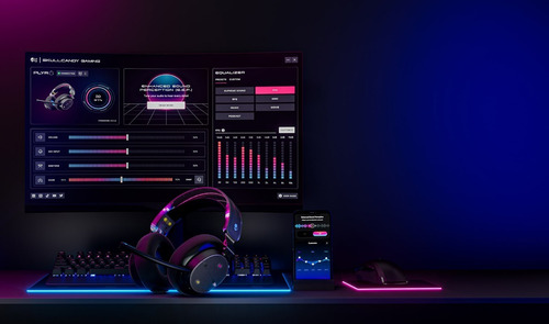 Imagen 6 de 9 de Auricular Slyr Pro Over Ear Skullcandy Gamer Microfono Cable