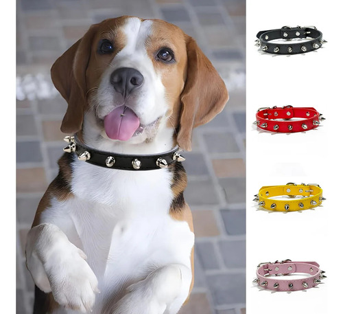 // Collar Perro Estilo Punk Para Perros Medianos Grandes