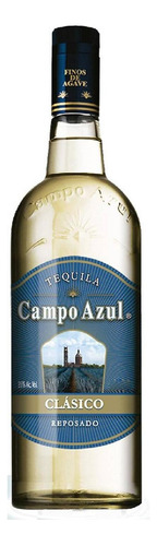 Pack De 6 Tequila Campo Azul Reposado 1 L