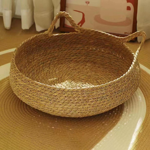 Cesta Para Cama De Gato, Rascador Almohada L 43x43x14cm