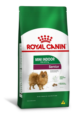 Ração Mini Indoor Senior 2,5kg Royal Canin