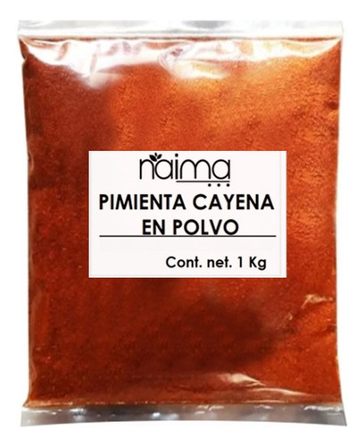 Pimienta Cayena Cayenne En Polvo Granel Premium 1 Kilogramo