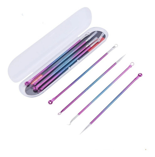 Kit De Limpieza Puntos Negros 4 Herramientas Color Bel Mish