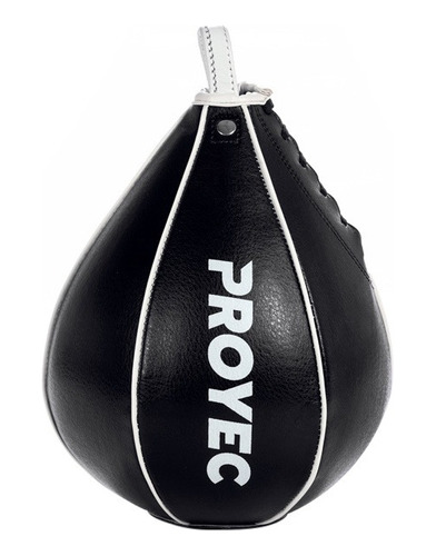 Pera Puching Ball De Boxeo Cuero Sintetico Inflable Proyec