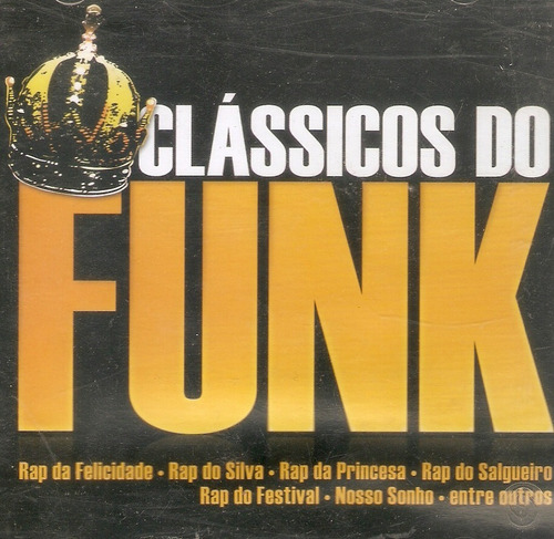 Cd Clássicos Do Funk - Rap Da Felicidade 