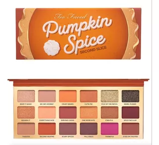 Paleta De Sombras Para Ojos Pumpkin Too Faced