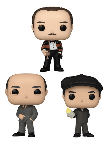 El Padrino Set X3 Funko Pop's Originales Vito, Fredo, Tom