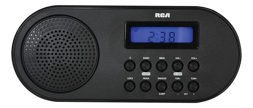 Radio Reloj Digital Rca - Alerta Meteorológica De