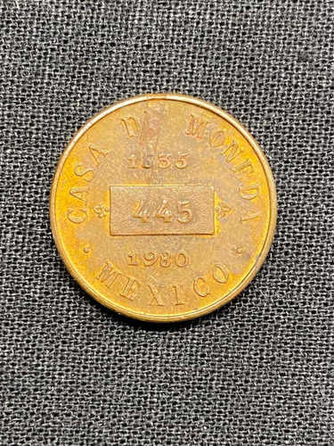 Imagen 2 de 4 de Ficha | Medalla - Casa De Moneda - México