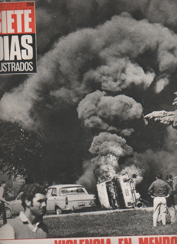 Revista Siete Dias * N° 256 Año 1972 - Elsa Daniel, Mendoza