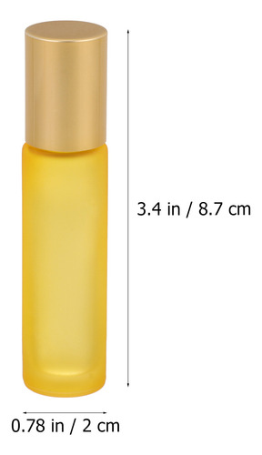 Botella Enrollable De Aceite Esencial De Viaje, 6 Unidades,