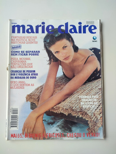 Revista Marie Claire 56 Glória Daniella Perez Malu Mader 