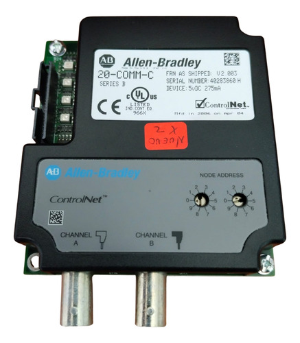 Allen Bradley Contrlnet 20-comm-c Ser. B