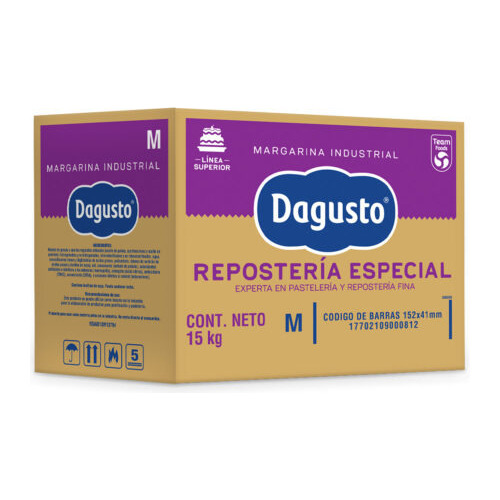 Margarina Dagusto Cj 15kg - Kg a $16971