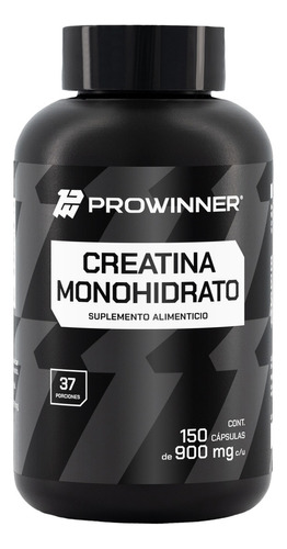 Creatina Prowinner 150 Cápsulas Monohidrato Sin Sabor