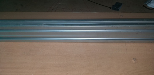 Imagen 5 de 7 de Perfil De Aluminio 40x80 1m Tipo Bosch Rexroth