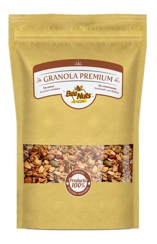 Granola Vegana Premium Bee Nuts 400 G  Rica Y Saludable 