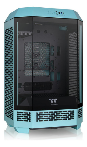 Funda Thermaltake Tower 300 Microatx Turquesa Con 2 X 140 Mm