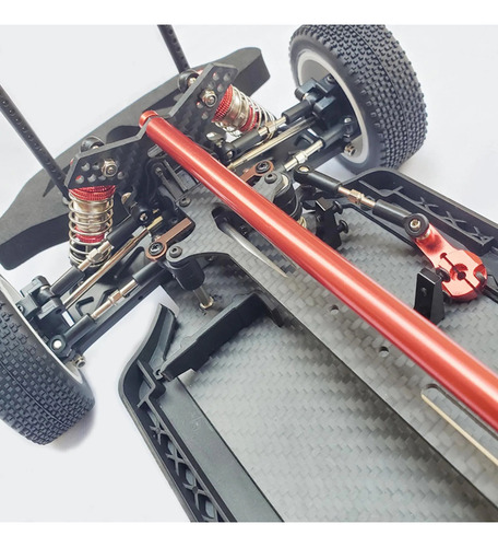 Kit De Chasis De Fibra De Carbono 1/10 Off-road Rc Upgrade