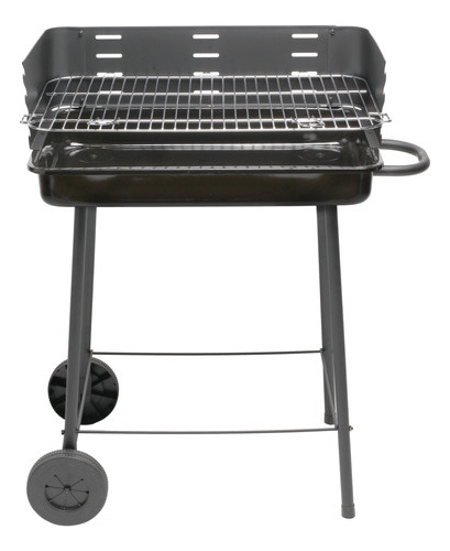 Asador De Carbon Con Parrilla De Altura Ajustable Resistente