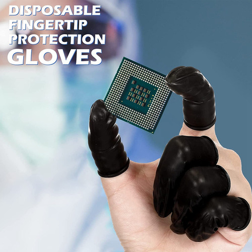 Fundas Protectoras De Látex Desechables Para Dedos, 800 Unid