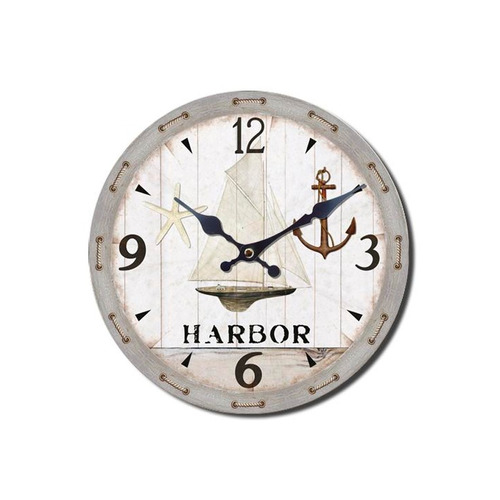 Reloj De Pared Diseño Marine.