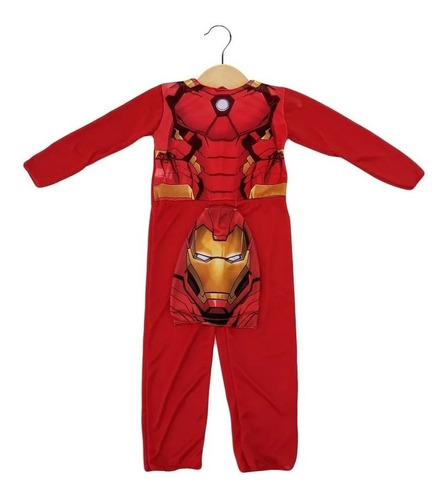 Imagen 1 de 1 de Disfraz Iron Man Avengers New Toys Talle 2