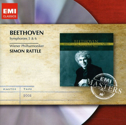 Simon Beethoven//sinfonías 5 Y 6 Cd De Rattle