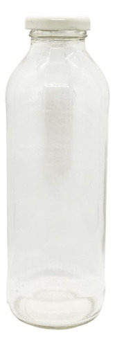 Botella Vidrio Jugo Tomate Agua 500 Cc Tapa Rosca Pack X20