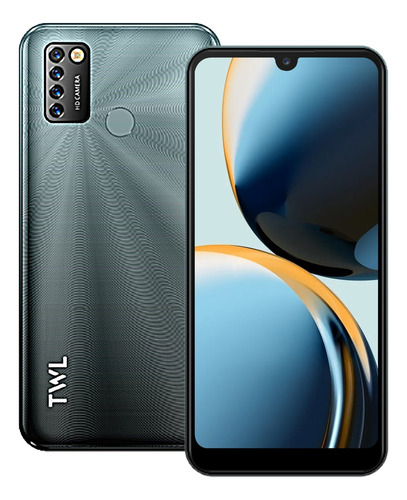 Twl T5x Smartphone 4g Dual Sim 32gb Ram 3gb Soporte Expansión 128 Gb 6.26 Pulgadas 4500mah Con Desbloqueo Facial Y Desbloqueo Por Huella Digital