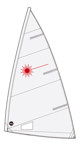 Velero Laser Brasilero! Perfecto Estado