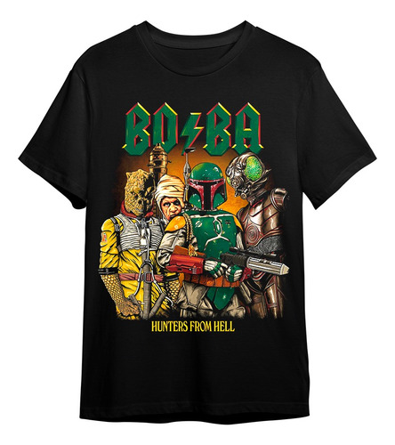 Polera Boba Fett / Ac Dc - Holy Shirt