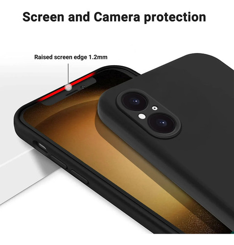 Xfunda De Silicona Líquida Para Xperia 5 V, Protección Total