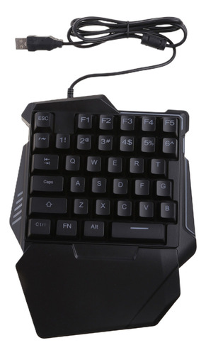 Teclado Para Una Mano, 35 Teclas, Cableado, Luminoso, Teléfo