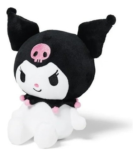 Peluche Kuromi Pink Lovely My Melody Excelente Bordado 20 Cm