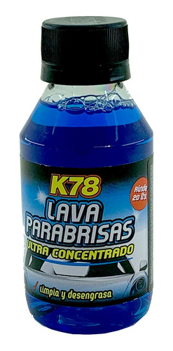 Limpia Parabrisas Ultra Concentrado 125 Cc