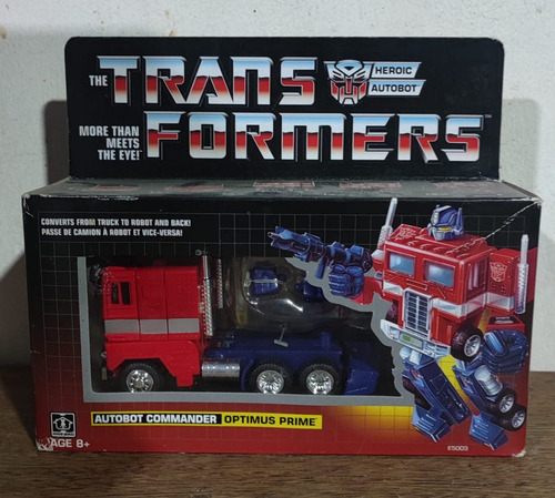 Figura Hasbro Transformers Optimus Prime Retro G1 (Usado)