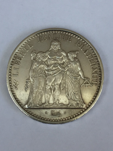 Moneda 10 Francos Hércules 1964 De Prueba Muy Rara