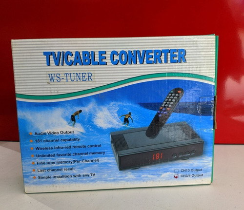 Imagen 2 de 7 de Tv/cable Convertidor Decodificador Canales