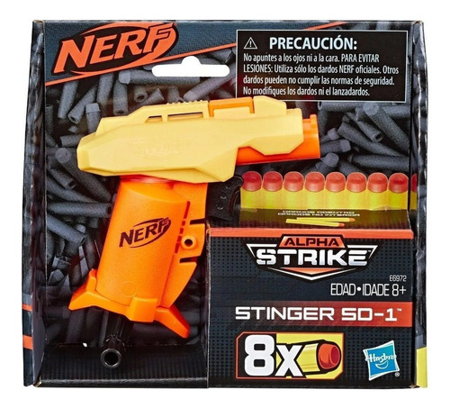 Pistola Nerf Alpha Strike Stinger Sd-1 - Original Hasbro