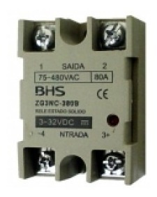 Rele Estado Solido 80a 90/480vca 3/32vdc Zg3nc-380b Bhs