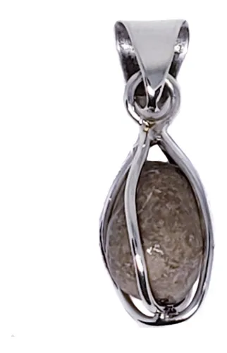 comprar Dije Piedra Del Coyote Natural Original En 100% Plata 925
