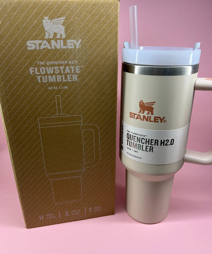Vaso Termico Stanley Quencher 40oz Rosa Lisa