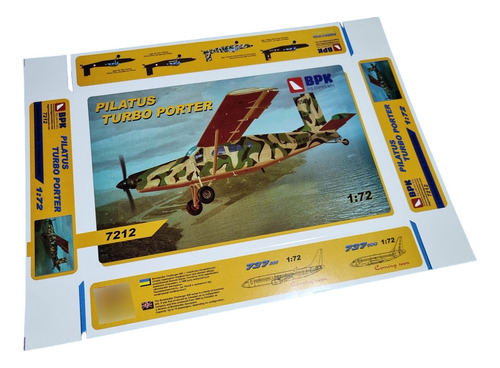 1/72 Big Plane Kits (7212) Pilatus Turbo Porter