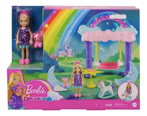 Barbie Chelsea Dreamtopia Set Con Accesorios - Variedades