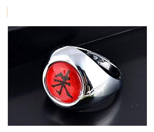 Imagen 2 de 4 de Anillo Itachi - Clan Akatsuki - Naruto (ajustable)