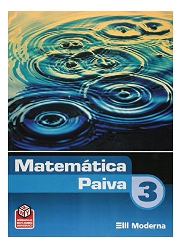 Libro Matematica - Paiva - Ensino Medio - 3 Ano - Vol 3 De E